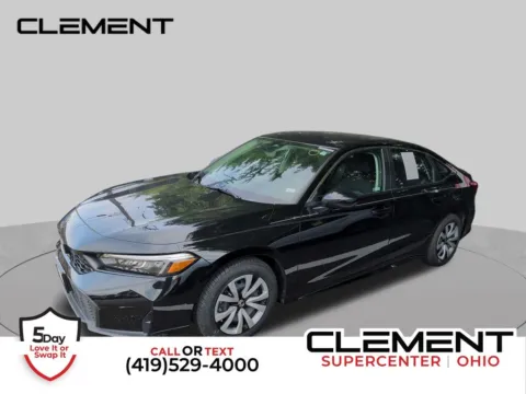 Black 2026 Honda Civic LX for sale in Mansfield, OH