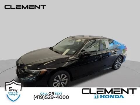 Black 2026 Honda Civic LX for sale in Mansfield, OH