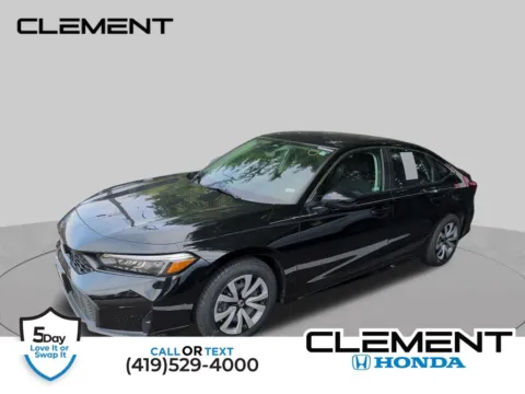 Black 2026 Honda Civic LX for sale in Mansfield, OH