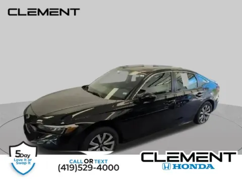 Black 2026 Honda Civic LX for sale in Mansfield, OH