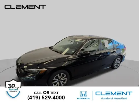 Black 2026 Honda Civic LX for sale in Mansfield, OH