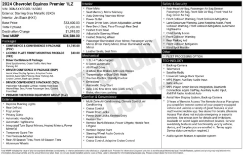 Photos of 2024 Chevrolet Equinox Premier for sale in Mansfield, OH at Clement Supercenter Ohio