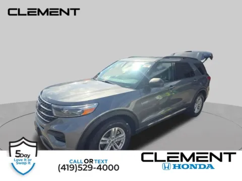 Gray 2022 Ford Explorer XLT for sale in Mansfield, OH