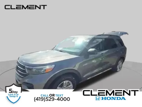 Gray 2022 Ford Explorer XLT for sale in Mansfield, OH