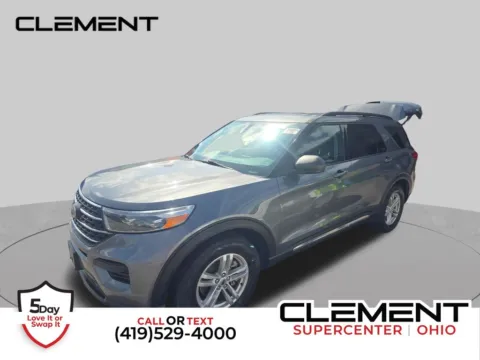 Gray 2022 Ford Explorer XLT for sale in Mansfield, OH