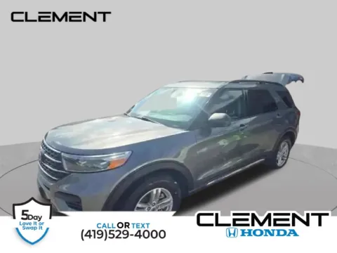 Gray 2022 Ford Explorer XLT for sale in Mansfield, OH