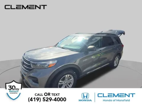 Gray 2022 Ford Explorer XLT for sale in Mansfield, OH