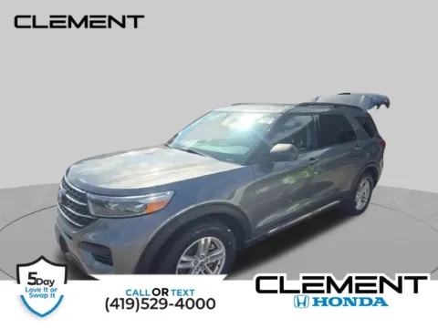 Gray 2022 Ford Explorer XLT for sale in Mansfield, OH