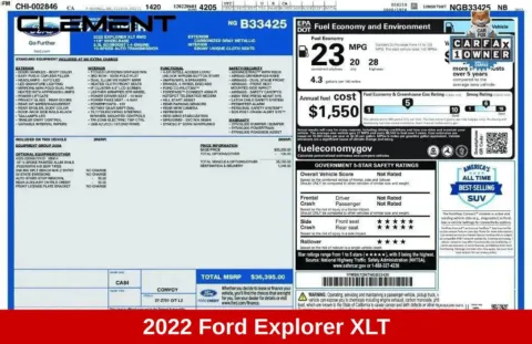 More photos of 2022 Ford Explorer XLT at Clement Supercenter Ohio, OH