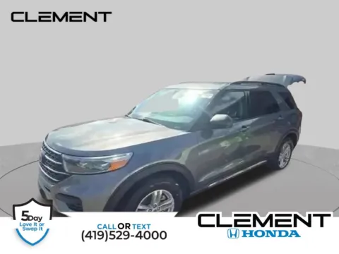 Gray 2022 Ford Explorer XLT for sale in Mansfield, OH