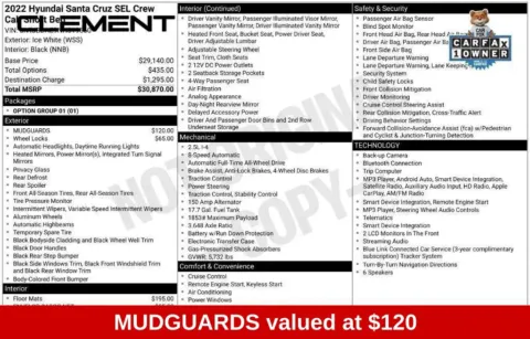 More photos of 2022 Hyundai Santa Cruz SEL at Clement Supercenter Ohio, OH