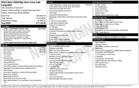 Photos of 2023 Ram 3500 Big Horn for sale in Mansfield, OH at Clement Supercenter Ohio