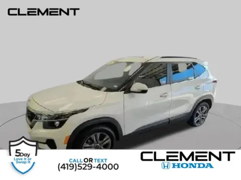 White 2022 Kia Seltos S for sale in Mansfield, OH