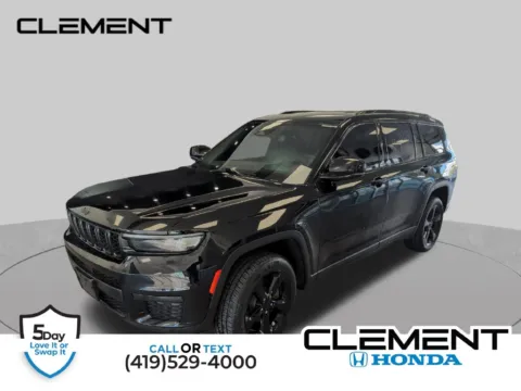 Black 2023 Jeep Grand Cherokee L Altitude for sale in Mansfield, OH