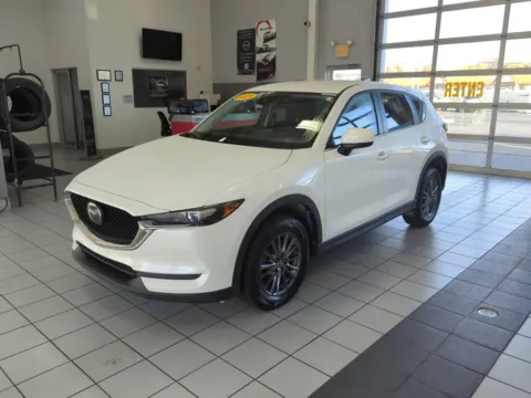 White 2021 Mazda CX-5 Touring for sale in Mansfield, OH