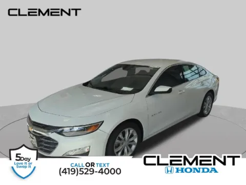 White 2023 Chevrolet Malibu LT for sale in Mansfield, OH