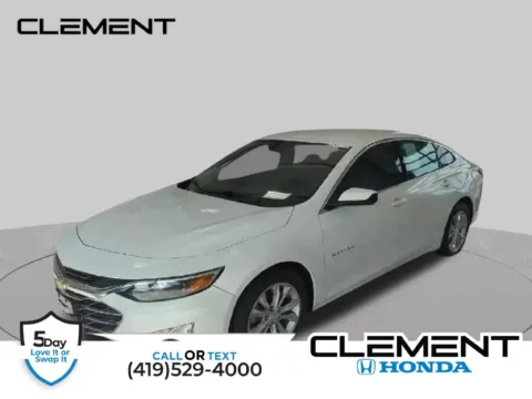 White 2023 Chevrolet Malibu LT for sale in Mansfield, OH