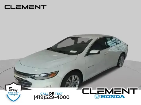 White 2023 Chevrolet Malibu LT for sale in Mansfield, OH