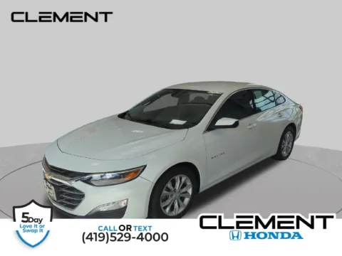 White 2023 Chevrolet Malibu LT for sale in Mansfield, OH