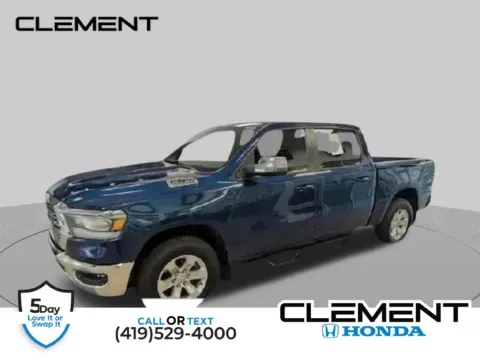 Blue 2023 Ram 1500 Laramie for sale in Mansfield, OH