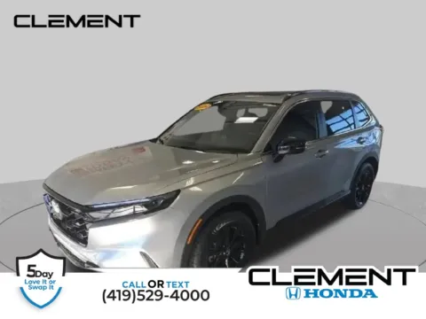 Silver 2024 Honda CR-V Hybrid Sport for sale in Mansfield, OH