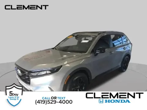 Silver 2024 Honda CR-V Hybrid Sport for sale in Mansfield, OH