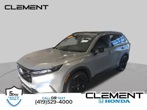 Silver 2024 Honda CR-V Hybrid Sport for sale in Mansfield, OH