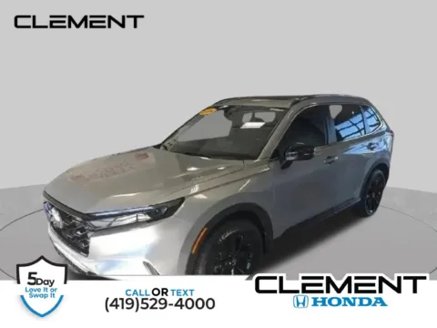 Silver 2024 Honda CR-V Hybrid Sport for sale in Mansfield, OH