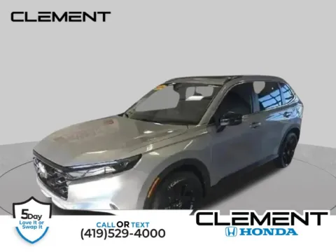 Silver 2024 Honda CR-V Hybrid Sport for sale in Mansfield, OH