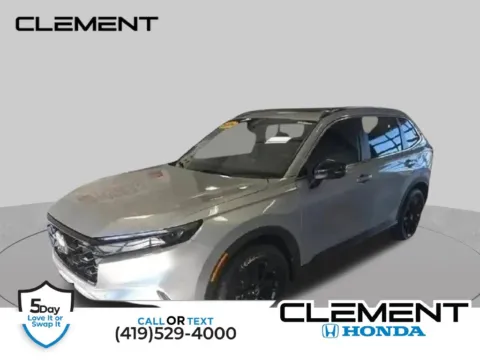 Silver 2024 Honda CR-V Hybrid Sport for sale in Mansfield, OH
