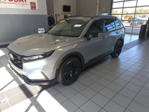 Silver 2024 Honda CR-V Hybrid Sport for sale in Mansfield, OH