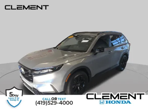 Silver 2024 Honda CR-V Hybrid Sport for sale in Mansfield, OH