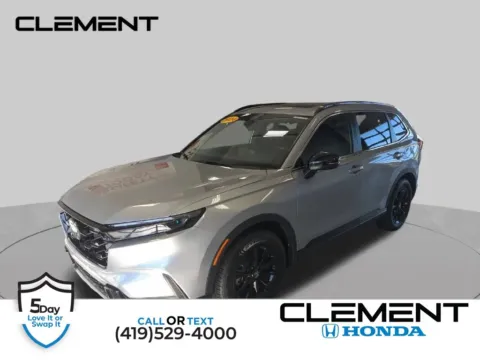 Silver 2024 Honda CR-V Hybrid Sport for sale in Mansfield, OH