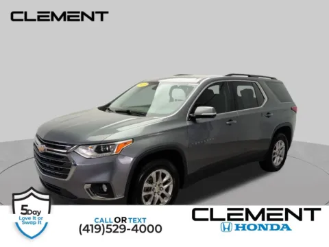 Gray 2019 Chevrolet Traverse LT for sale in Mansfield, OH