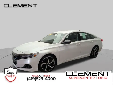 White 2022 Honda Accord Sport for sale in Mansfield, OH