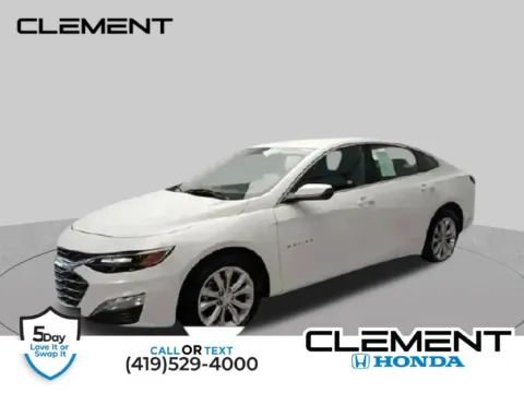 White 2024 Chevrolet Malibu LT for sale in Mansfield, OH