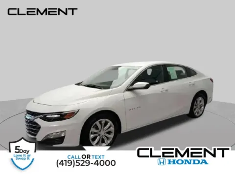 White 2024 Chevrolet Malibu LT for sale in Mansfield, OH