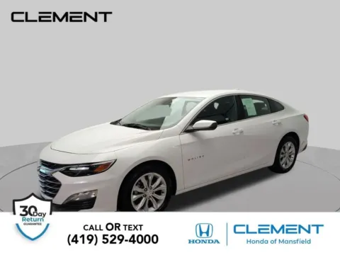 White 2024 Chevrolet Malibu LT for sale in Mansfield, OH