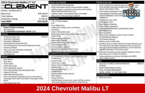 More photos of 2024 Chevrolet Malibu LT at Clement Supercenter Ohio, OH