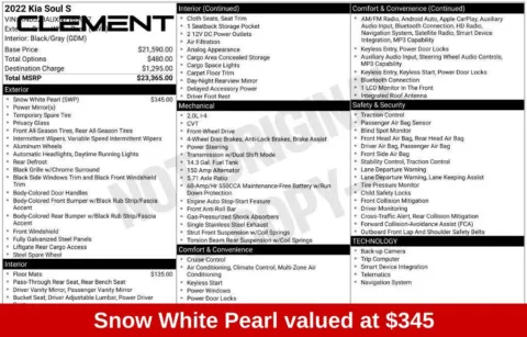 More photos of 2022 Kia Soul S at Clement Supercenter Ohio, OH