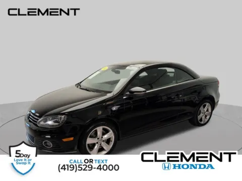 Black 2012 Volkswagen Eos Lux for sale in Mansfield, OH