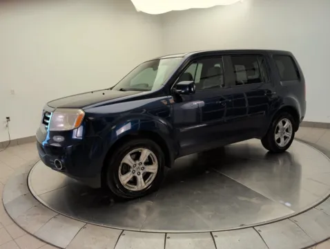 Blue 2014 Honda Pilot EX-L for sale in Mansfield, OH