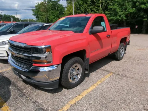 Red 2016 Chevrolet Silverado 1500 LS for sale in Mansfield, OH