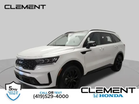 White 2023 Kia Sorento SX for sale in Mansfield, OH