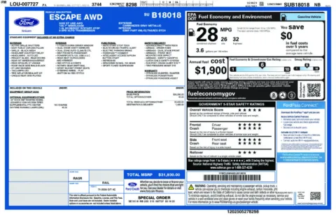 Photos of 2025 Ford Escape ST-Line for sale in Mansfield, OH at Clement Supercenter Ohio