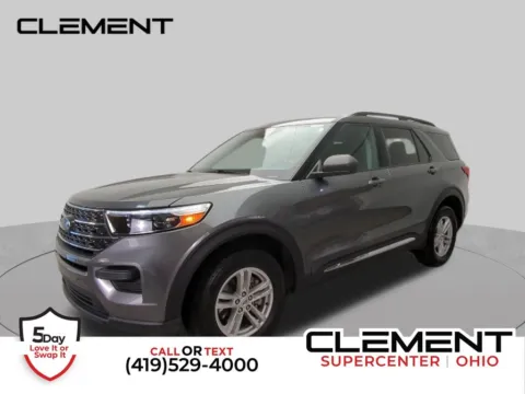 Gray 2023 Ford Explorer XLT for sale in Mansfield, OH