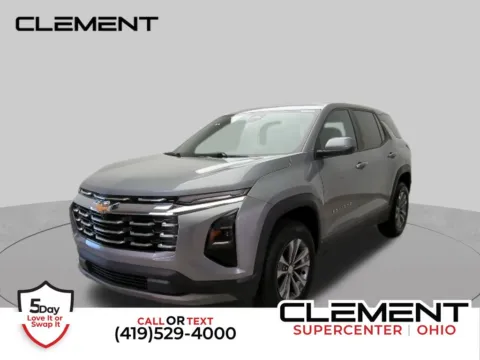Gray 2025 Chevrolet Equinox LT for sale in Mansfield, OH