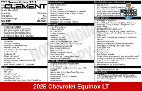 More photos of 2025 Chevrolet Equinox LT at Clement Supercenter Ohio, OH