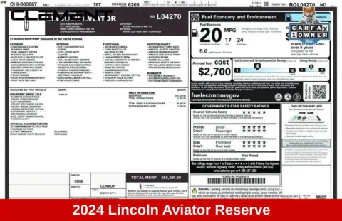 More photos of 2024 Lincoln Aviator Reserve at Clement Supercenter Ohio, OH