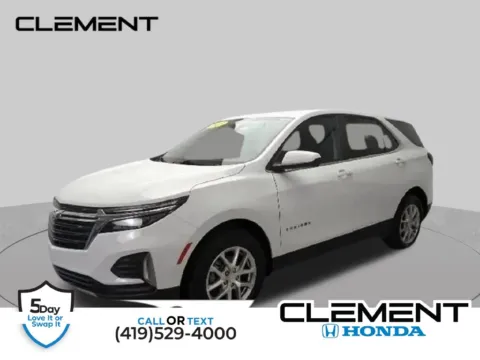White 2023 Chevrolet Equinox LT for sale in Mansfield, OH